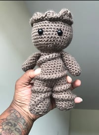 Image 4 of Crocheted Tree man