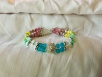 Two strand cat's eye bracelet