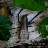 Image 4 of Small Antler Spiral Pendants (PE1916)