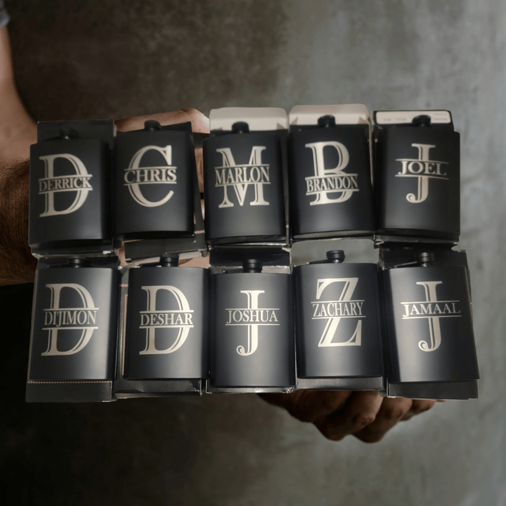 Image of Personalized Engraved Tumblers and Flasks