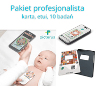 Image 1 of Pakiet profesjonalista - karta Picterus, etui i zestaw 10 badań