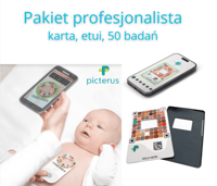 Image 1 of Pakiet profesjonalista - karta Picterus, etui i zestaw 50 badań