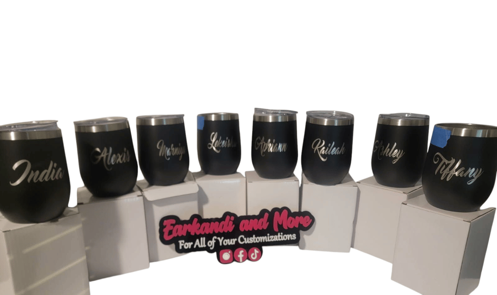 Image of Personalized Engraved Tumblers and Flasks