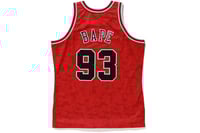 Image 2 of BAPE x Mitchell & Ness Bulls Basketball Swingman Jersey