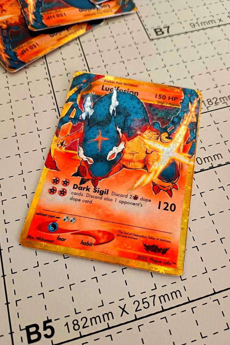 PLAGUEMON HOLOFOIL TCG CARD | PLAGUE LABS PLAGUEMON HOLOFOIL TCG CARD | PLAGUE LABS