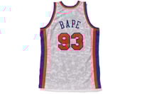 Image 2 of BAPE x Mitchell & Ness Knicks Basketball Swingman Jersey