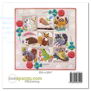 Image of NEW BLOCK OF THE MONTH Registration! Critter & Clover by Sue Spargo