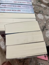 Image 5 of [IMPERFECT/DAMAGED] INITIALED Paperback "From Lukov With Love"