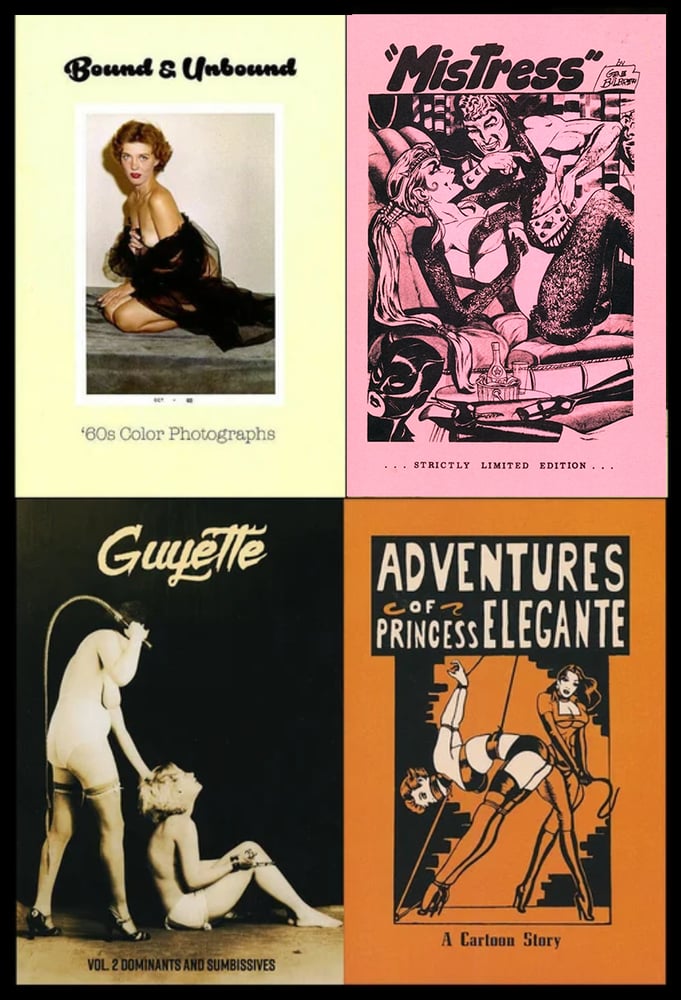 Image of Eros 'Zine Series ~ 4 Pack