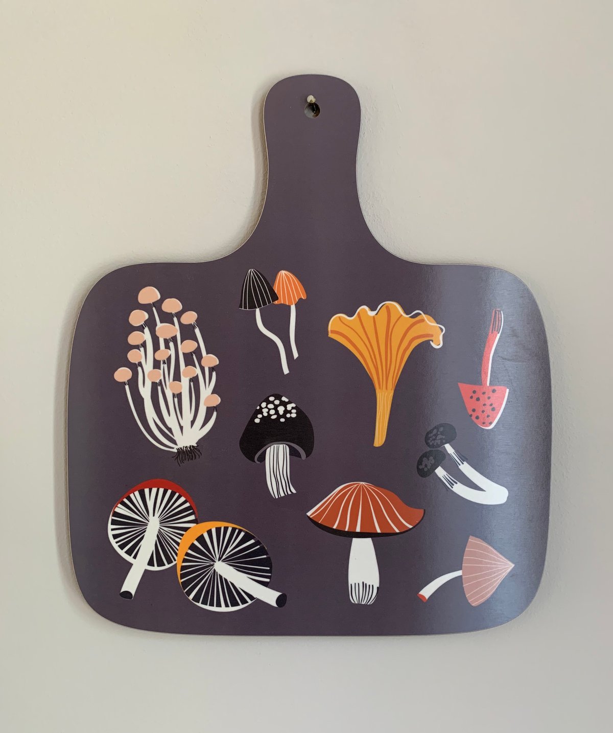 NEW * Mushroom/ Fungi Melamine Chopping Board 