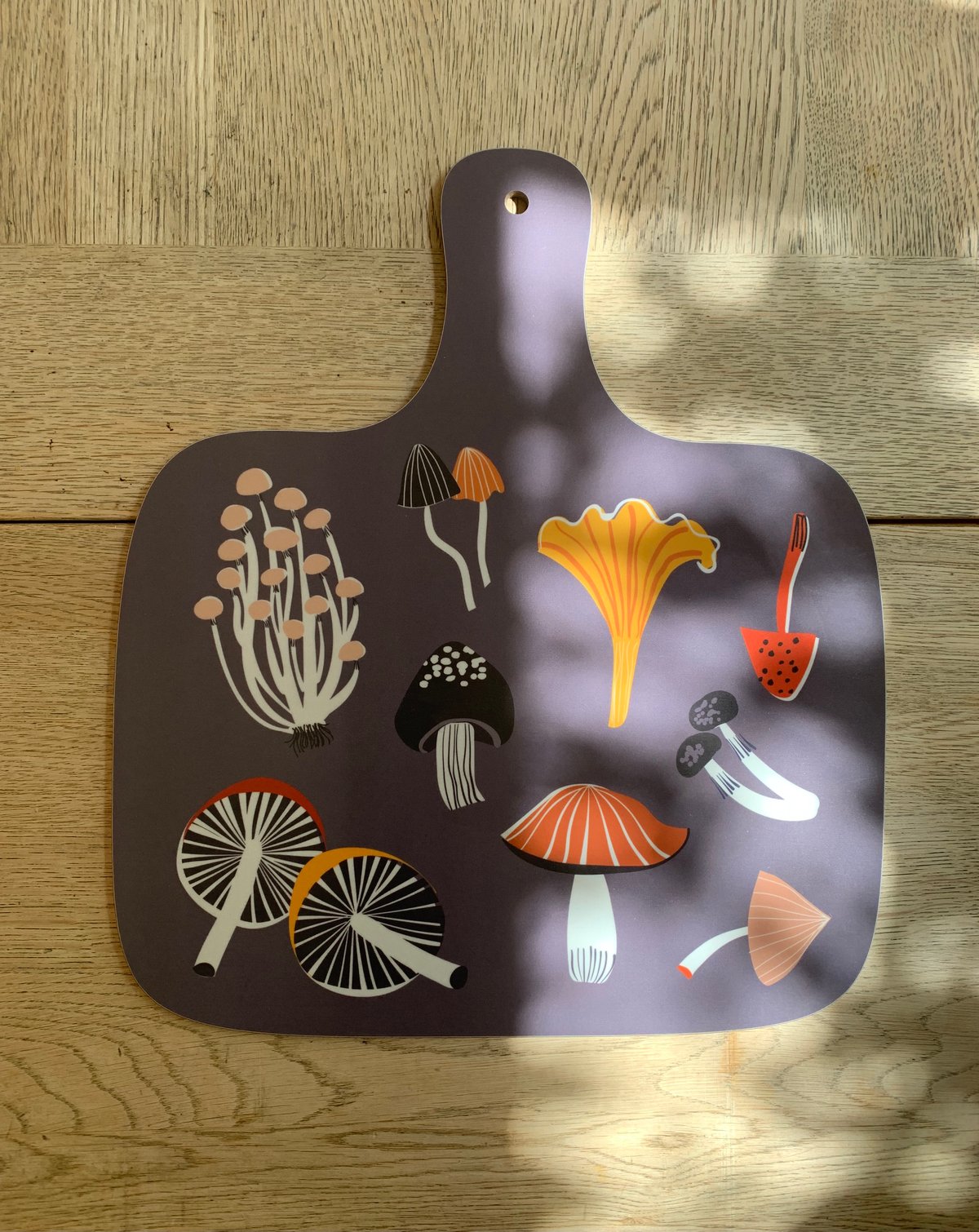 NEW * Mushroom/ Fungi Melamine Chopping Board 