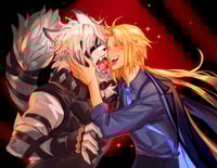 ZZZ Lycahugo yummy smooch print