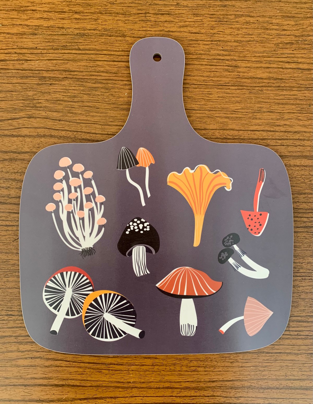 NEW * Mushroom/ Fungi Melamine Chopping Board 