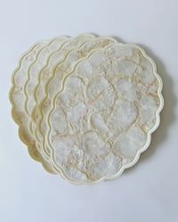 Image 1 of Vintage Capiz Shell Placemats (set of 5)