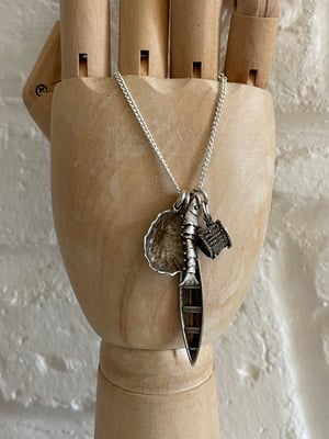 Image of Vintage charm necklace - Gone fishing collection part 2