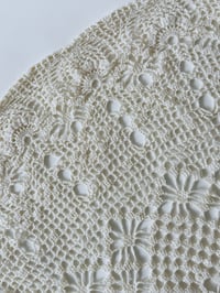 Image 5 of Vintage Crochet Table Cloth (69")