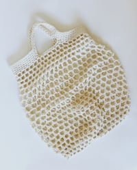 Image 3 of Hand Knit Market Bag