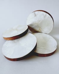 Image 4 of Shell & Wood Coastal Coasters