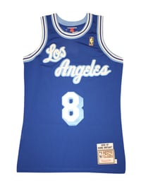 Image 1 of Mitchell & Ness NBA Los Angeles Lakers Kobe Bryant 1996-97 Swingman Alternate Jersey