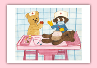 Teddy's Surgery Print