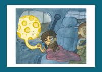 Lunar Friend Print