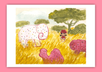 Animal Cracker Safari Print