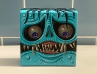 Image 3 of Teal Terror Blockhead 
