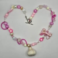 Girly garlic necklace