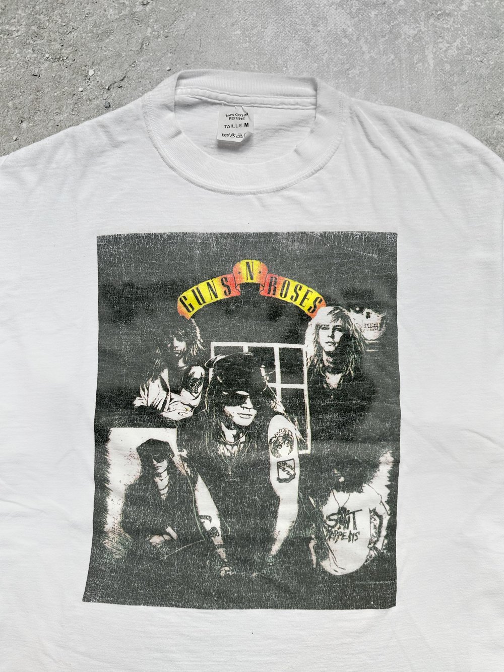 Guns ‘n Roses 1990’s White Bootleg T-Shirt
