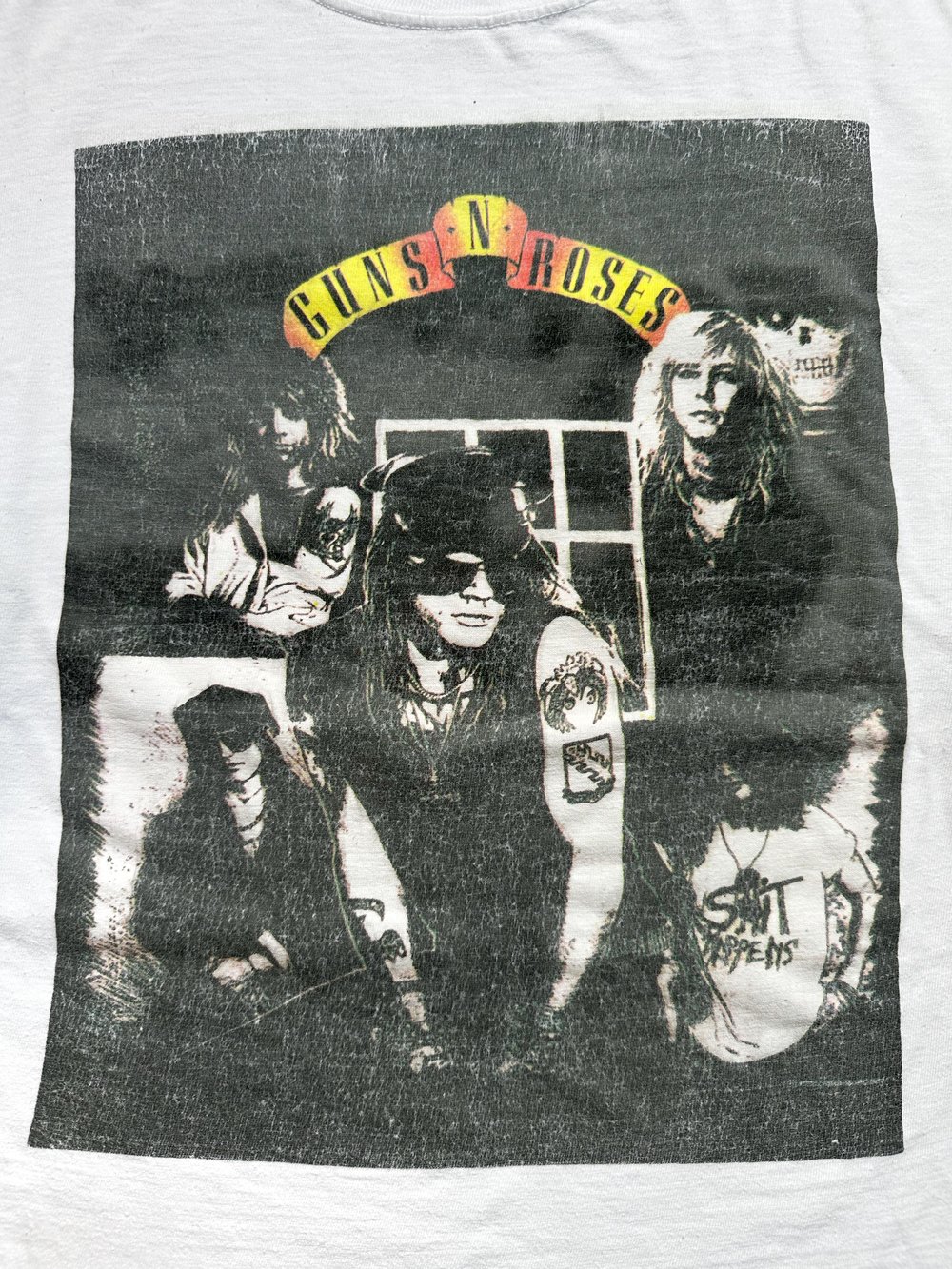 Guns ‘n Roses 1990’s White Bootleg T-Shirt