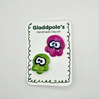 Splatoon mini pins