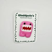 Pink Domo pin