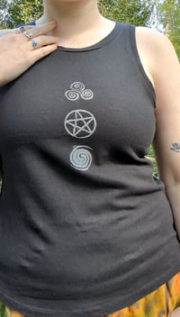 Image 1 of Esoteric vest - black