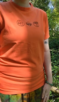 Image 1 of The network tee - orange 