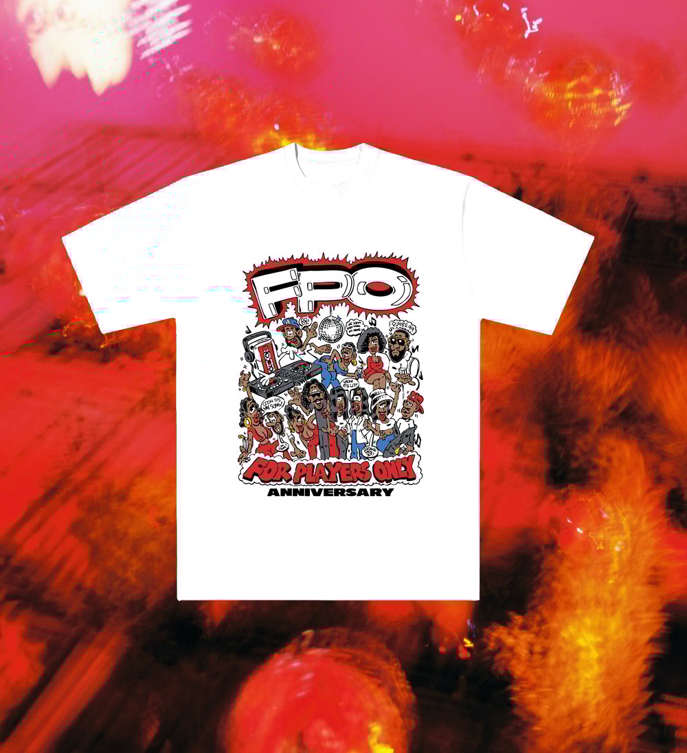 Image of Player 99 x FRKO FPO Anniversary White T-shirt 