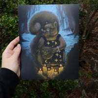 Image 2 of 8x7 inch satin gloss print of "The Perilous Forest"
