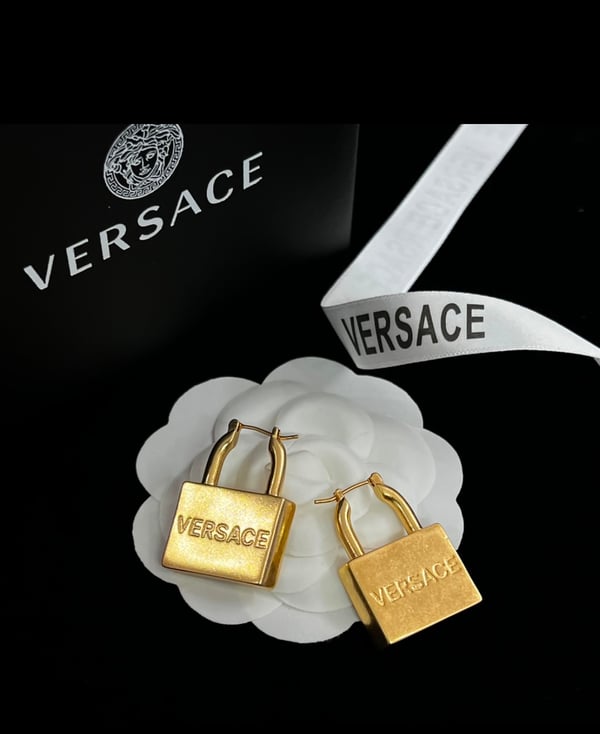 Image of VERSACE EARRINGS