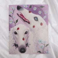 Image 2 of 8x10 inch satin gloss print of my painting "Coping"