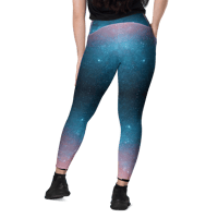 Image 8 of Galaxy Leggings With Pockets!