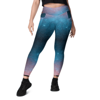 Image 6 of Galaxy Leggings With Pockets!