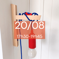Image 1 of Atelier lampe paysage // Mercredi 20/08