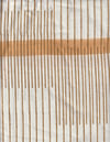 Ochre Stripe Fitted Sheet