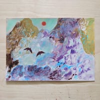 Image 3 of Red Sun, Hidden Pool (original)