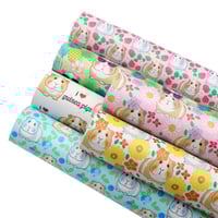 Guinea Pigs Smooth Faux Leather Sheets Pack