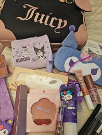 Image 5 of Angelas Custom RESERVED Juicy Couture Heritage Bowler Makeup Bundle Featuring Kuromi 