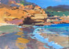 Incoming Tide during the Golden Hour, South Laguna