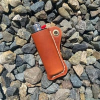 Image 3 of BIC Lighter Sleeve (Horween Leather)