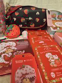 Image 2 of Juicy Couture Sweet N Juicy  Shoulder Bag Featuring Strawberry Shortcake 