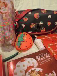 Image 3 of Juicy Couture Sweet N Juicy  Shoulder Bag Featuring Strawberry Shortcake 
