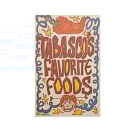 Image 1 of Tabascos Fav foods zine
